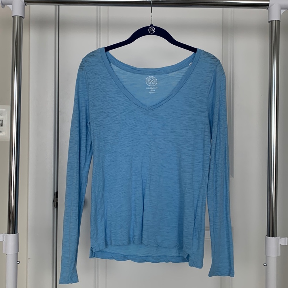 Blue Long Sleeve Shirt